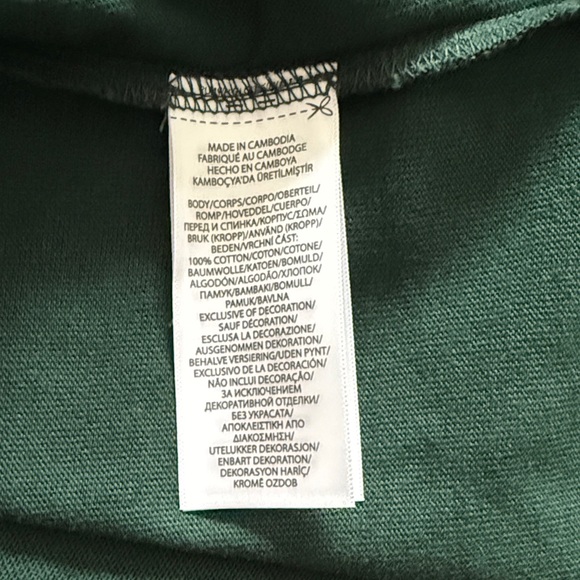 Polo by Ralph Lauren Men's Dark Green Shirt with Brown Collar - Picture 5 of 5